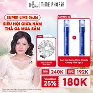 [VHL x Time Phoria] Time Phoria Glossy Tint 4g*2 + Silver hair tie*1