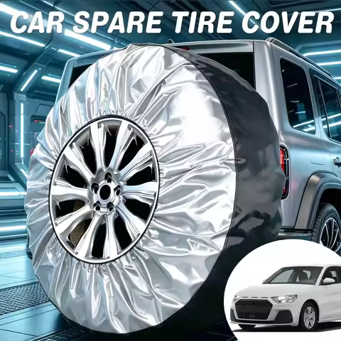 For Audi A3 A4 A5 A6 Q3 Q5 S3 S4 RS3 RS4 B7 B8 Q2 Q7 S5 S6 RS5 RS6 4PCS Car Tire Cover Spare Wheel D