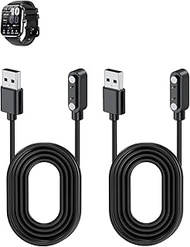 2-Pack Smartwatch Charger Cable for Motast TG97 Smart Watch,Replacement Magnetic USB Charger for Mot