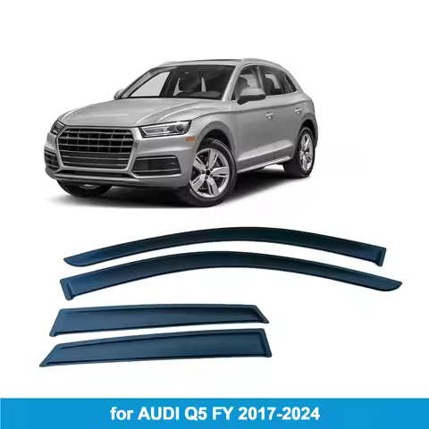 for AUDI Q5 FY 2017-2024 Car Side Window Visor Weathershield Door Visor Wind Rain Guard Accessories 