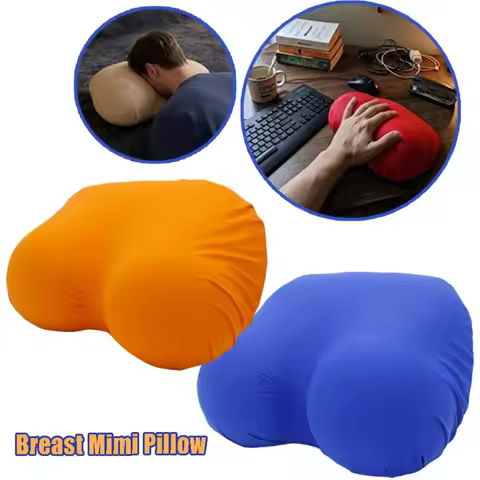 Funny Memory Foam Breast Pillow Simulation Women Slow Rebound Boobs Hug Pillow Creative Breast Pillo