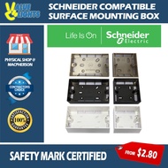 Schneider AvatarOn / AvatarOn C Compatible Switch Socket Surface Mounting Box Exposed Casing