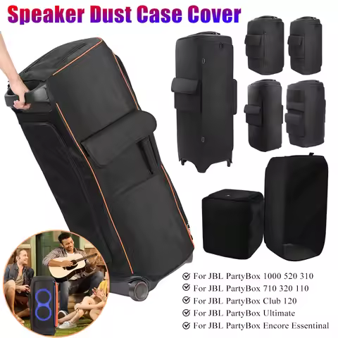 Speaker Dust Cover Anti-Slip Protect Case For JBL PartyBox 1000/710/520/310/320/110/Club 120/Encore 