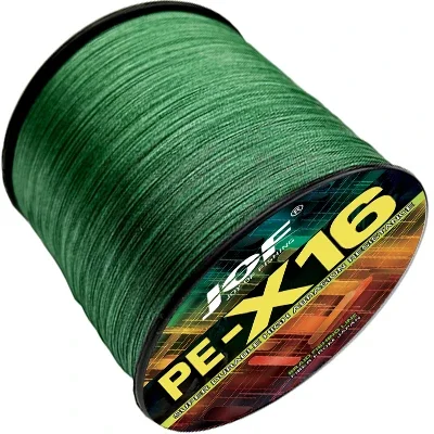 16 Strands Braided Fishing Line X16 Super Strong 25/40/80/100/125/140/161/200LBS HollowCore 100-1000