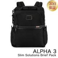 Tumi TUMI Business Bag Slim Solutions Brief Pack 1172981041 Black ALPHA 3 Men's Business Backpack