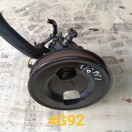PROTON WIRA 1.6 4G92 ENGINE MODEL POWER STEERING PUMP USED ORIGINAL AUTO PART GOOD QUALITY