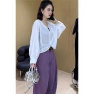 Korean Lightweight Sunscreen Jacket for Women - Summer Fashion with Zipper | AJ39