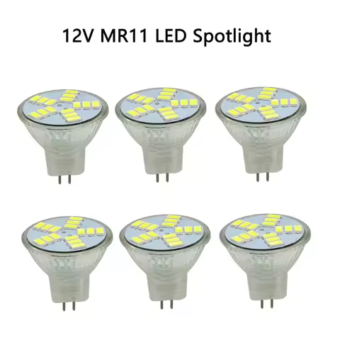 1X 5X 10X MR11 GU4 Led Spotlight AC/DC 12-30V 3W/5W/7W 5730 SMD LED Lamp Bulb Energy Saving Led Spot