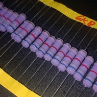 UNGU 6k8 2w purple resistor japan R 6.8 kilo 6.8 kilo 2 watt w 2watt 6.8 6.8 k kilo ohm 2watt watt 2