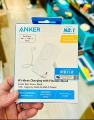 ☄️全新現貨☄️ Anker Zolo Power Bank 10000mAh Magnetic, Built-In USB-C Cable A1685 無線充電器 充電寶