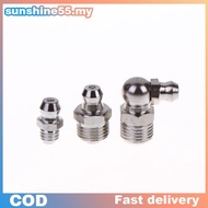 Sun 5/10Pcs SS201 SS304 Metric External Thread Straight Elbow Type Grease Nipple For Grease  Stainle