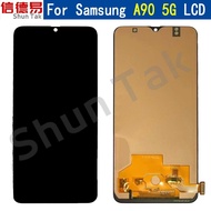 ZZOOI For SAMSUNG Galaxy A90 5G LCD Touch Screen Digitizer Assembly For Samsung A90 5G A908 A908N Di