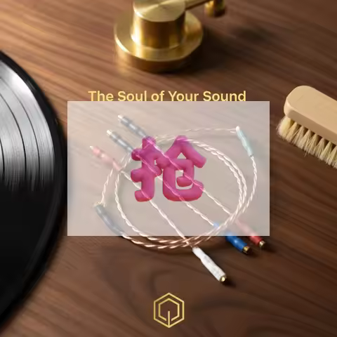 LP Record Player 4Pcs Turntable Ink Box Stylus Kit 5N Wire High Fidelity Vinyl Music Listening