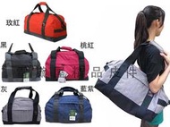 ~雪黛屋~YESON 旅行袋中容量台灣製造YKK零件附長背帶高單數防水尼龍布可固定行李箱拉桿合併手提肩斜背Y62018