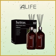 Hetras Premium Diffuser 500ml + 500ml / Fragrance Oil Diffuser & Sticks