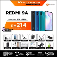 REDMI 9A [2GB RAM 32GB ROM] / REDMI 10A [3GB RAM 64GB ROM] / [4GB RAM 128GB ROM] - Original XIAOMI Malaysia