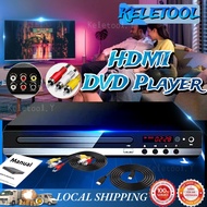 1080P HD HDMI DVD CD Player Multimedia Digital Home Theatre Support HDMI ADH SVCD VCD MP3 MP4 USB Sm