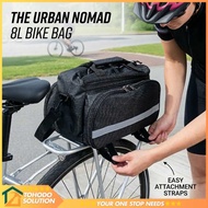 Waterproof 600D Polyester 8L Carrier Bike Bag - 14024