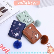 SOLighter PU Leather Compact Wallet - Credit Card Holder for Women | 9 Color Options Available