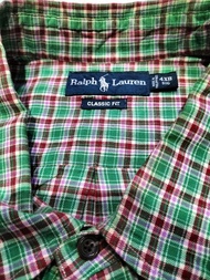 Thrift Kemeja Flanel  brand RALPH LAUREN (XB)