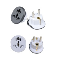 16A Europe Germany Plug Adapter Eu Converter Travel Adapter Charger Converter