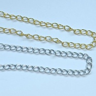 5 YARDS 4MM RHODIUM CHAIN