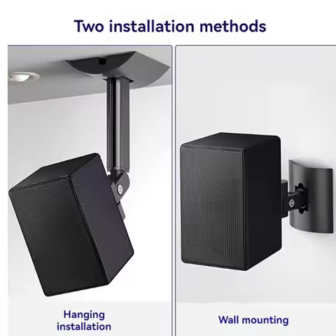 ABZC-Mounting Set For Q950A/9500S/950T/990B/Q90R Echo Wall Speakers Rear Ring Surround Bracket Audio