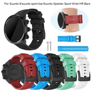 for  Suunto 9 /for  Suunto Spartan Sport Wrist HR Baro Watch Band Silicone Replacement Strap Accessory