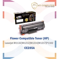 Flower Toner Cartridge HP CE 285 / 85A Compatible Premium For Laser Jet P1102W / P1102 / M1212NF / M