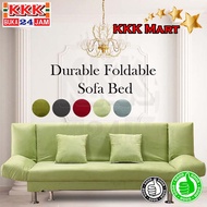 💎KKK Sofa Bed 2-Seater Durable Foldable Sofa Living Room With Pillow (150cm) -1628