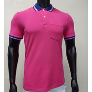 COLLEZIONE 20MT1K082 PINK Pique Polo Shirt Men Regular Fit Key logo Filipino Made