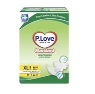 P.LOVE Standard Adult Tape Diapers - Size XL