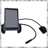 [I O J E] Electric Bike LCD Display Universal Fit for M5 6-Pin for M5 6-Pin 31.8mm/22.2mm Handlebars