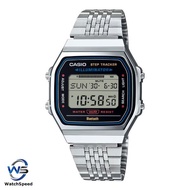 Casio Bluetooth ABL-100 Step Tracker ABL-100WE-1A ABL-100WE-1ADF Dual Time Stainless Steel Digital W