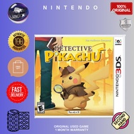 USED SECONDHAND ORIGINAL NINTENDO 3DS POKEMON PIKACHU DETECTIVE GAMES