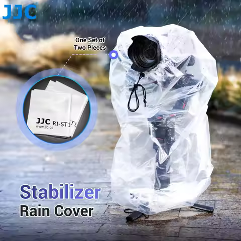 JJC Camera Stabilizer Rain Cover Waterproof Camera Raincoat For DJI RS 2/RSC 2/RS 3/RS 4 Mini For Zh