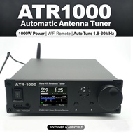 AMNVOLT ATR1000 1000W 1.8-30MHz automatic antenna tuner HF shortwave radio tuner For YAESU ICOM