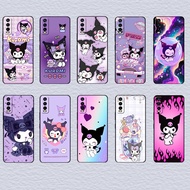 for VIVO Y03 Y30T Y18 Y18S Y18E T3 Y37M Y19S Y28 V40 PRO Z9 lite Kuromi Soft black TPU phone case