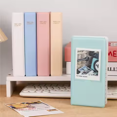 Photo Album Book for Fujifilm Instax Square SQ20/SQ10/SQ6/SP3 With 64 Pockets Picture Wedding Birthd