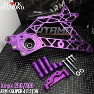 Swing ARM Aram Drag Racing Xmax 250 | Xmax New | Xmax Connected | Xmax Old 4P 4 piston Black Diamond