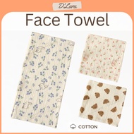 D'LARA Baby Face Towel Handkerchief Washcloth Burp Cloth Muslin Cotton Tuala Muka Baby | Muslin Cott
