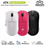 ATK Dragonfly A9 loạt bluetooth không dây Chuột chơi game chơi game Chuột công thái học Hỗ trợ sao f