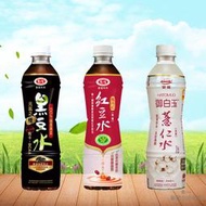 【4箱免運】【愛之味】愛健 黑豆水 / 紅豆水 / 御白玉薏仁水 (瓶)-530ml(24入/箱)