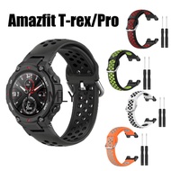 Fit For Amazfit T-Rex Pro Strap Silicone Smart Watch Band Replacement Bracelet Sport Wrist Men Belt