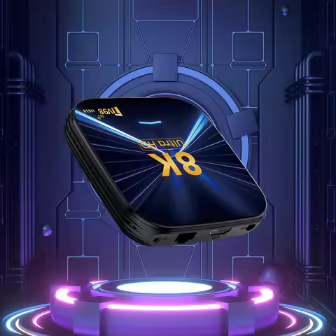 Smart TV Box Android 14 TV Box TV98 H618 Allwinner H313 8K HD Media Player Dual WiFi Set Top Box 16G