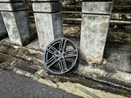 New Car Sport Rim RAXER Wheels VOX5L 18x8.5J 5X113 ET40 (Flow Forming Technology) - READY STOCK