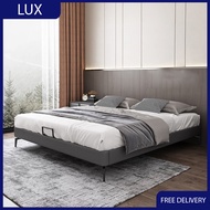 CADENCE SHAW King Size Queen Size Leather Storage Bed Frame