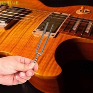 REBLUE 440Hz Tuning Fork, A Tone 440 Hz Stainless Steel Guitar Tuner, Guitar Accessories Tunning Sil