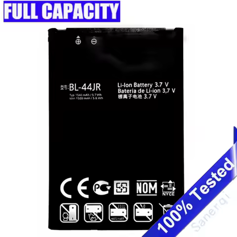 1540mAh Battery BL-44JR For LG P940 Prada 3.0 Prada K2 SU540 SU800 D160 L40 BL 44JR Mobile phone Bat