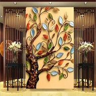 DIY5D Diamond Painting Vertical version of the Fortune Tree European style money tree Full circular Diamond Embroidery Wall Sticker Home DecorCrafts
